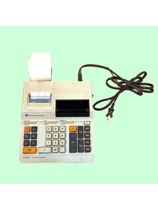 Texas Instruments Other - Texas Instruments TI-5130 Electronic Calculator - vintage and works